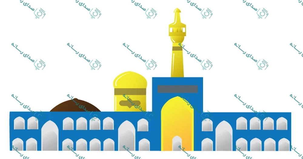 وکتور لایه باز حرم امام رضا (ع)